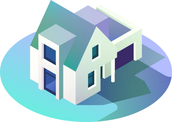ilustração de uma casa