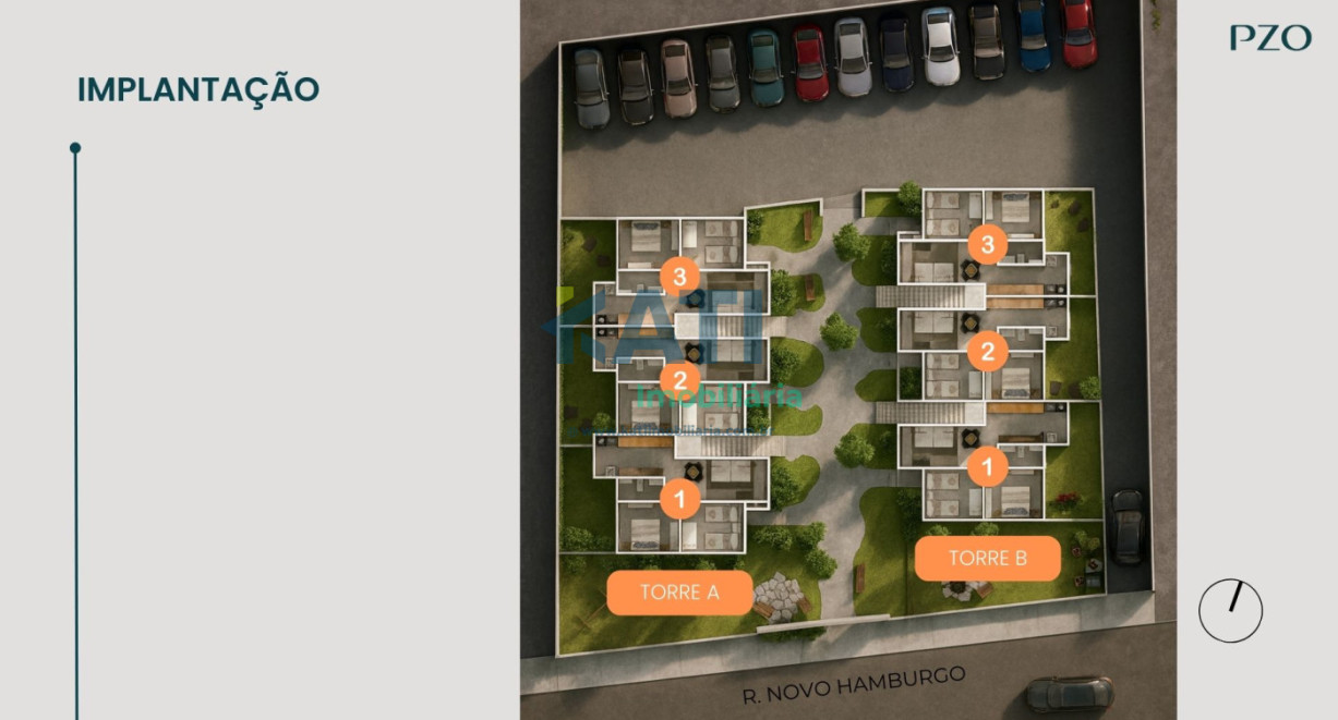 Residencial Raízes - Rua Novo Hamburgo
