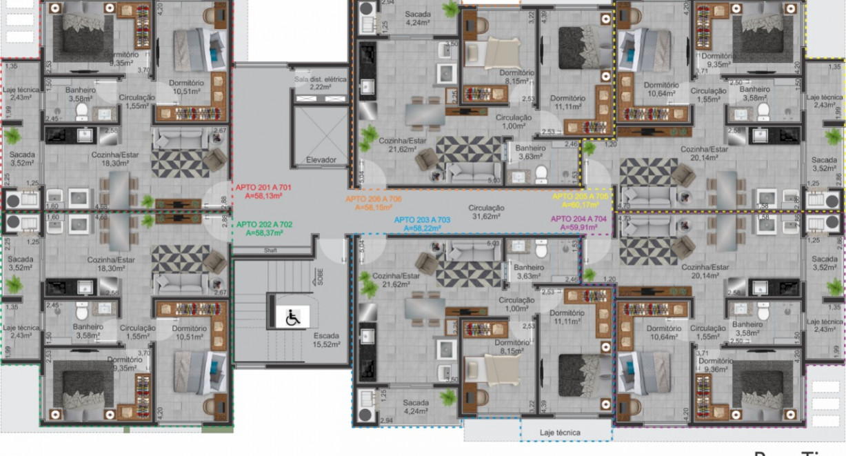 Residencial Cambará - Rua Sinval Saldanha